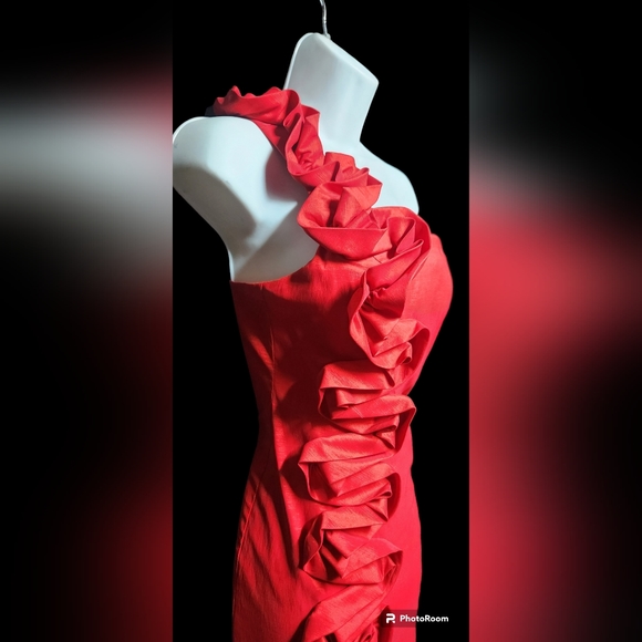 Hailey Logan by Adriana Papell One Shoulder Dress - Picture 2 of 7